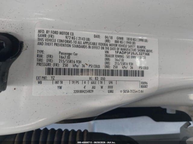 2018 FORD FOCUS SE 8