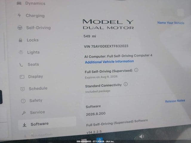 2026 TESLA MODEL Y ALL-WHEEL DRIVE/LONG RANGE LAUNCH SERIES/PREMIUM ALL-WHEEL DRIVE 14