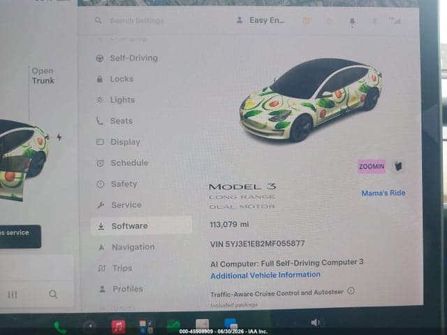 2021 TESLA MODEL 3 LONG RANGE DUAL MOTOR ALL-WHEEL DRIVE 7
