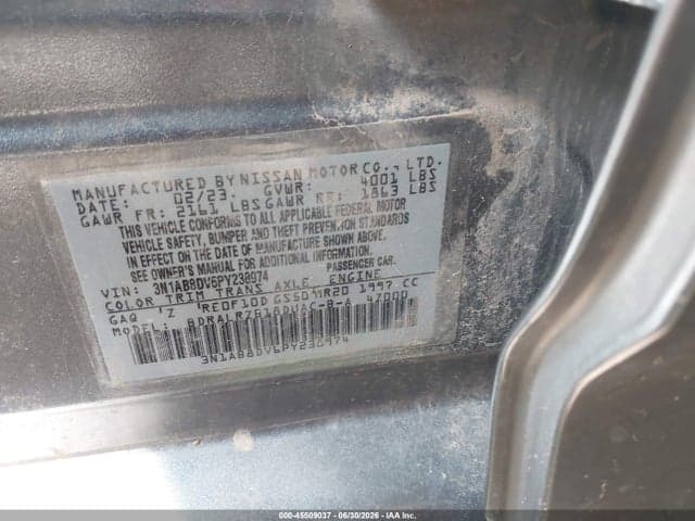 2023 NISSAN SENTRA SR XTRONIC CVT 9