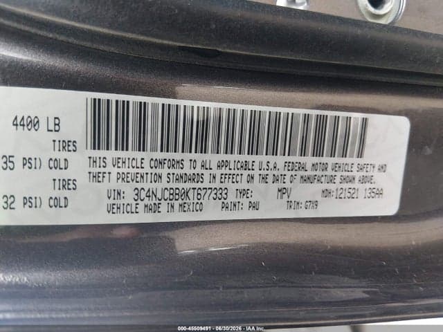 2019 JEEP COMPASS LATITUDE FWD 9