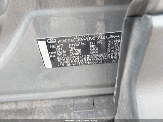 2022 HYUNDAI SANTA FE XRT 9