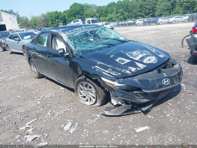 2024 HYUNDAI ELANTRA HYBRID BLUE - 1