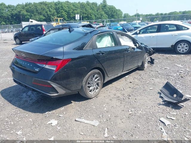 2024 HYUNDAI ELANTRA HYBRID BLUE 4