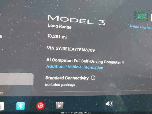 2026 TESLA MODEL 3 PREMIUM REAR-WHEEL DRIVE/REAR-WHEEL DRIVE 7