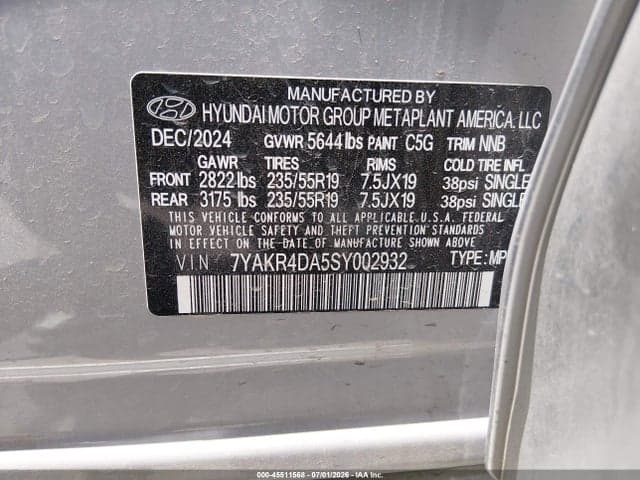 2025 HYUNDAI IONIQ 5 LIMITED 9
