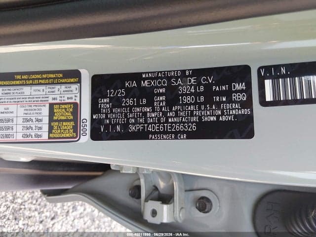 2026 KIA K4 LXS 9