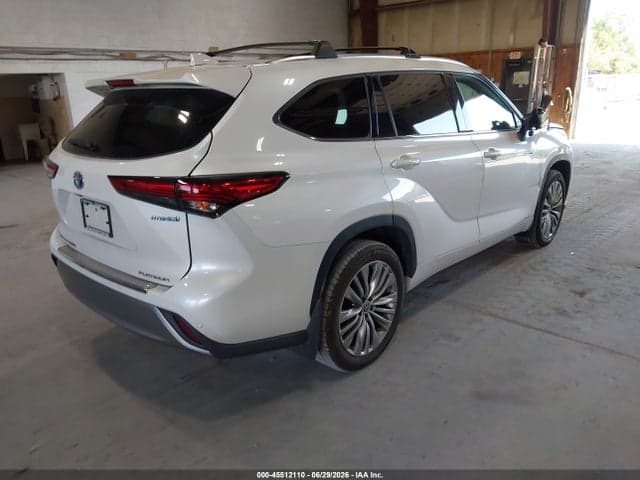 2021 TOYOTA HIGHLANDER HYBRID PLATINUM 4