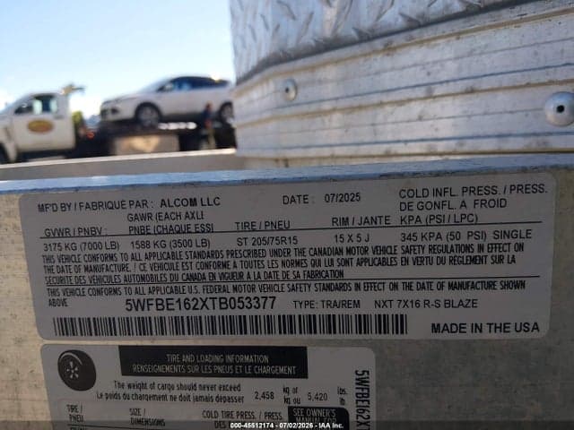 2026 ALLCOM TRAILERS ENCLOSED CARGO TRAIL 9