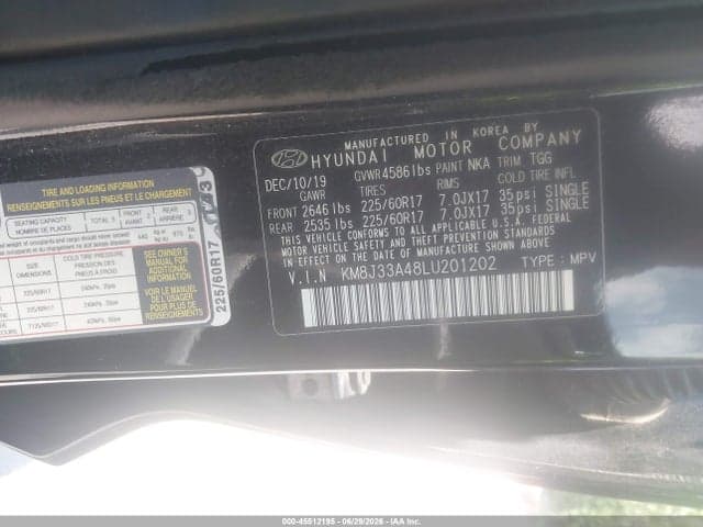 2020 HYUNDAI TUCSON VALUE 9