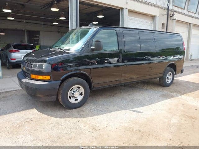 2020 CHEVROLET EXPRESS PASSENGER RWD 3500 EXTENDED WHEELBASE LS 2