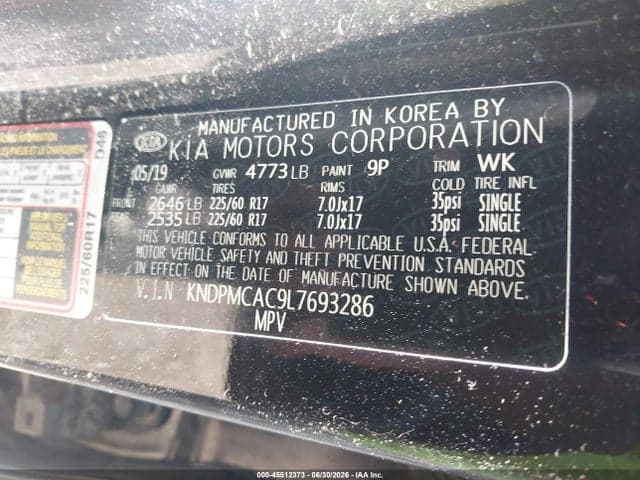 2020 KIA SPORTAGE LX 9