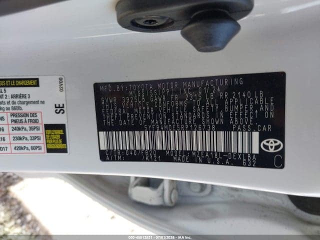 2024 TOYOTA COROLLA LE 9