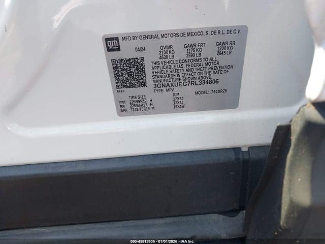 2024 CHEVROLET EQUINOX AWD LT 9