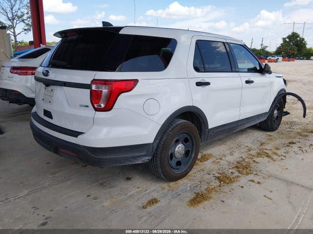 2018 FORD POLICE INTERCEPTOR UTILITY 4
