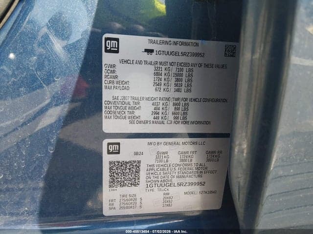 2024 GMC SIERRA 1500 4WD SHORT BOX DENALI 9