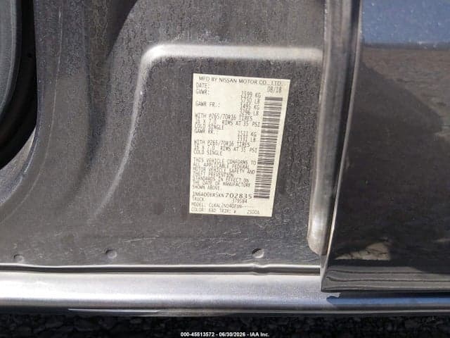 2019 NISSAN FRONTIER SV 9