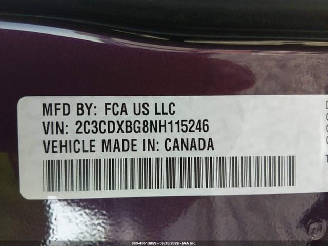 2022 DODGE CHARGER SXT RWD 9