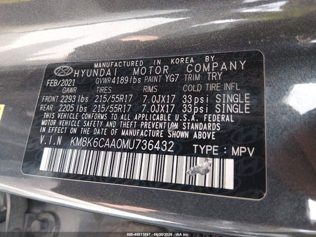 2021 HYUNDAI KONA SEL PLUS 9