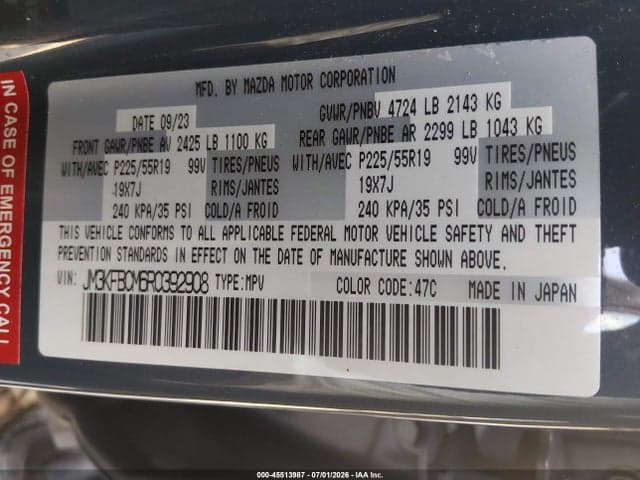 2024 MAZDA CX-5 2.5 S CARBON EDITION 9
