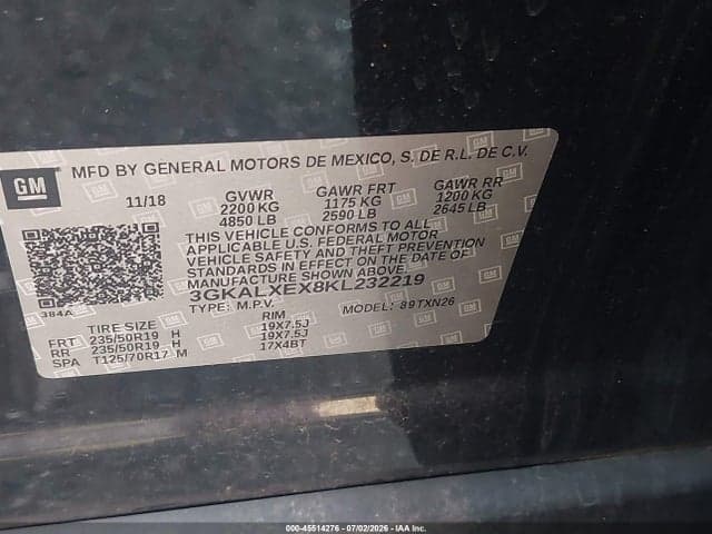 2019 GMC TERRAIN DENALI 9
