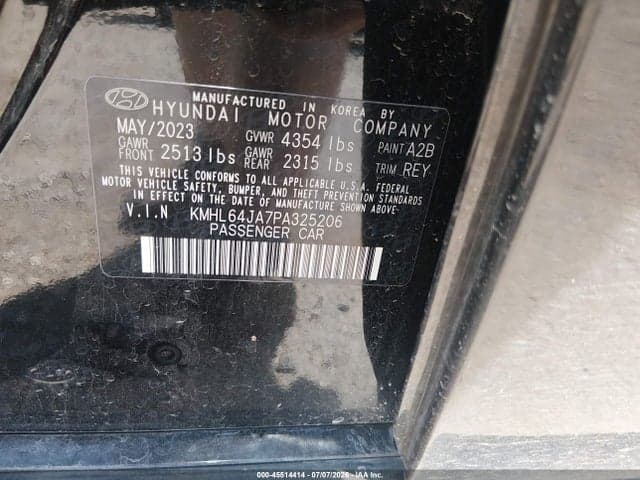 2023 HYUNDAI SONATA SEL 9