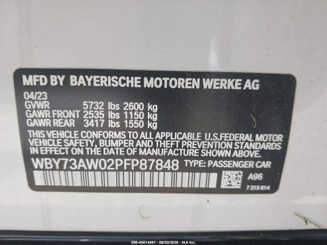 2023 BMW I4 EDRIVE40 9