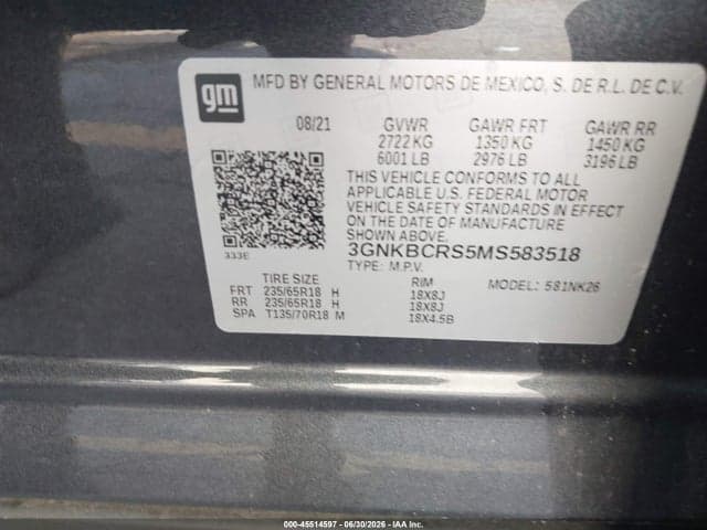 2021 CHEVROLET BLAZER FWD 2LT 9
