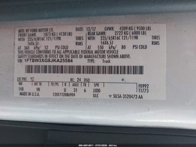 2018 FORD TRANSIT-350 9