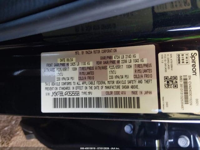 2024 MAZDA CX-5 2.5 S SELECT 9