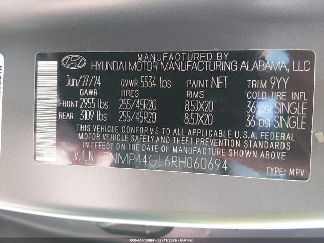 2024 HYUNDAI SANTA FE LIMITED 9