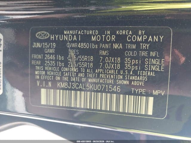 2019 HYUNDAI TUCSON SEL 9