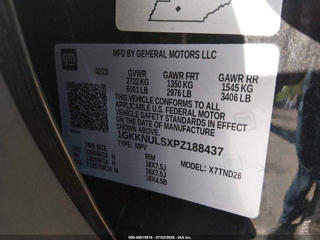 2023 GMC ACADIA AWD SLT 9