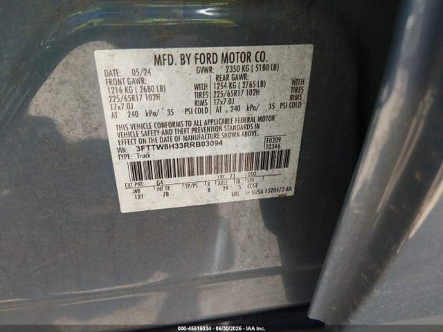 2024 FORD MAVERICK XLT 9
