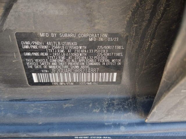 2024 SUBARU CROSSTREK 9