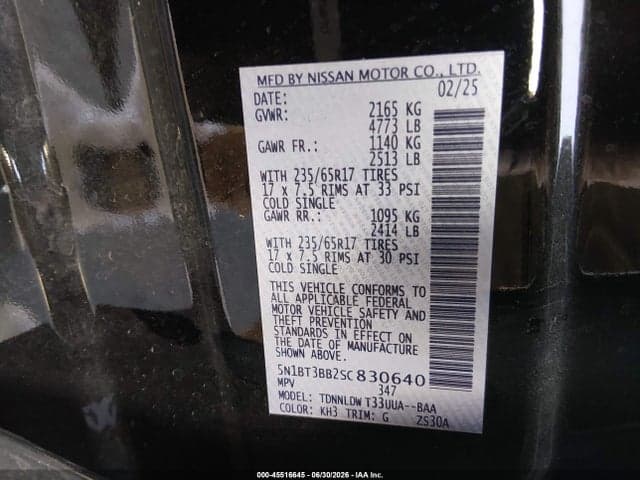 2025 NISSAN ROGUE ROCK CREEK 9