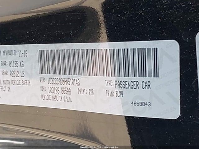2017 CHRYSLER 200 LIMITED PLATINUM 9