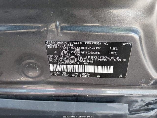2022 TOYOTA RAV4 XLE 9