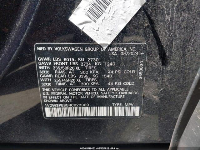 2024 VOLKSWAGEN ID.4 AWD PRO S 9