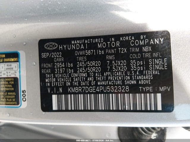 2023 HYUNDAI PALISADE CALLIGRAPHY 9