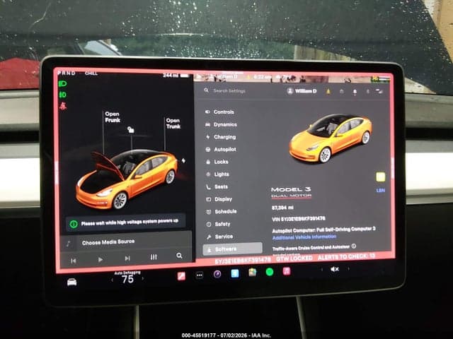 2019 TESLA MODEL 3 LONG RANGE/PERFORMANCE 7
