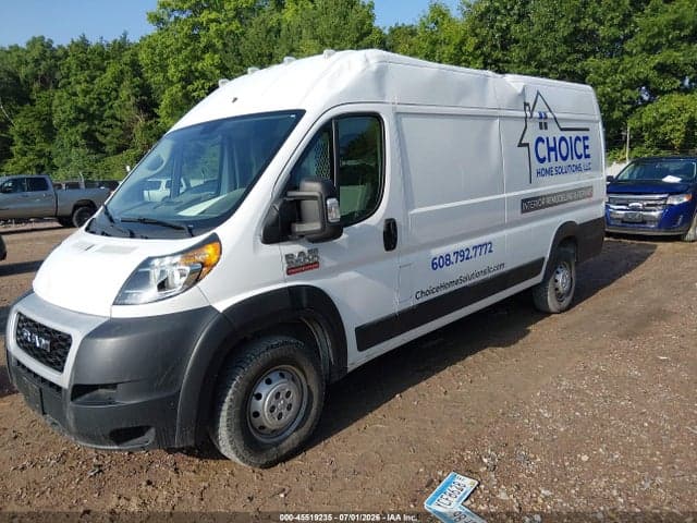 2020 RAM PROMASTER 3500 CARGO VAN HIGH ROOF 159 WB EXT 2