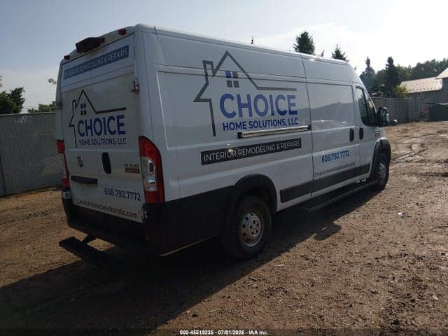2020 RAM PROMASTER 3500 CARGO VAN HIGH ROOF 159 WB EXT 4
