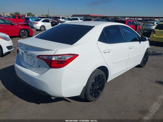 2016 TOYOTA COROLLA S PLUS 4