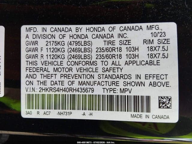 2024 HONDA CR-V EX AWD 9