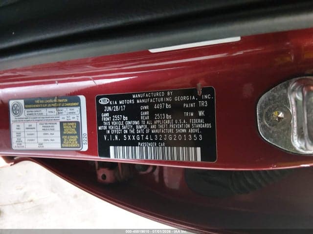 2018 KIA OPTIMA S 9