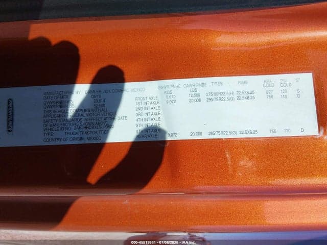 2020 FREIGHTLINER NEW CASCADIA 126 9