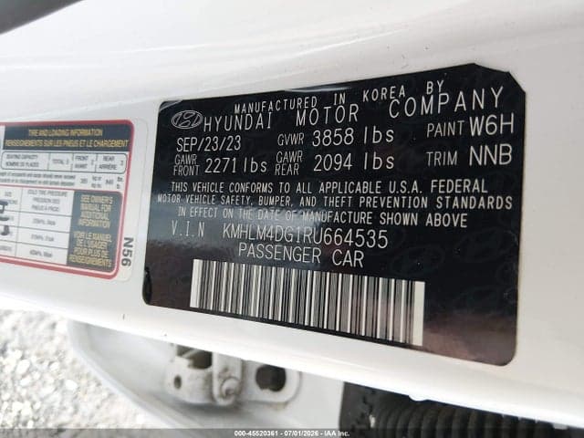 2024 HYUNDAI ELANTRA SEL 9