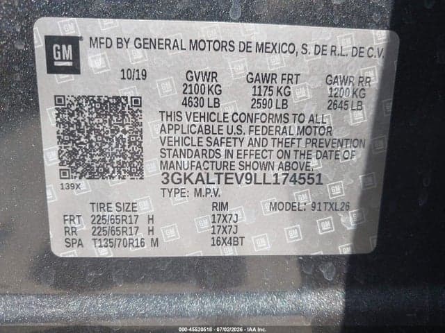 2020 GMC TERRAIN AWD SLE 9