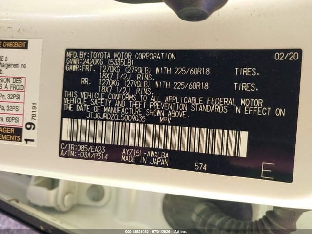 2020 LEXUS NX 300H 9